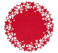 Feeric Lights et Christmas - Set de Table étoile d.38cm Feutrine