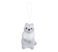 Feeric Lights et Christmas - Sujet de Noël Peluche en Fourrure - Raton Laveur