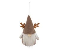 Feeric Lights et Christmas - Sujet GNOME Renne Textile h.14cm Marron