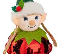 Feeric Lights et Christmas - Sujet Lutin grelot métal H.12cm Assorti - Modèle b