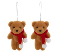 Feeric Lights et Christmas - Sujet Ourson polystyrène h.12cm Marron