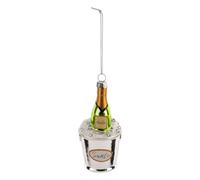 Feeric Lights et Christmas - Sujet Seau à Champagne Verre h.11cm doré