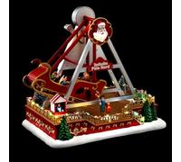 Village de Noël attraction bateau 41 LED + transfo Atmosphera createur d'interieur