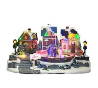 Feeric Lights et Christmas - Village de noël Bal de noël animé/Musical 23 LED + transfo