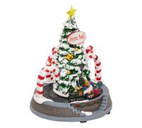 Village lumineux sapin train 17 LED musical - Feeric lights & christmas