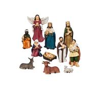 Féérie Lights & Christmas - 11 santons de Noël en polyrésine