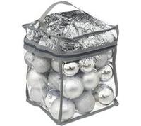 Féérie Lights & Christmas - Coffrets Décoration sapin de Noël 52 pièces - Argent Argent