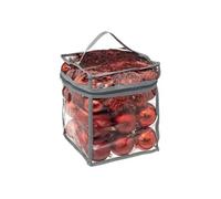 Feeric Lights & Christmas - Coffret décoration sapin de Noël 52 pièces - Rouge