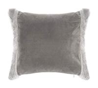Coussin Fééric Lights & Christmas Féérie Lights & Christmas - Coussin carré design fourrure Terre sauvage - L. 40 x l. 40 cm - Gris - Marc en terre sauvage