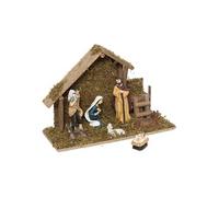 Féérie Lights & Christmas - Crèche de Noël lumineuse 7 santons