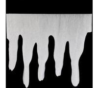 Féérie Lights & Christmas - Décoration de Noël à suspendre neige Blanc manteau - L. 200 x H. 33 cm - Blanc - Sous son blanc manteau Blanc G