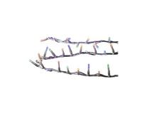Féérie Lights & Christmas - Guirlande Boa d'extérieur 18,75 mètres - 750 LED - multi couleur