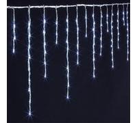 Féérie Lights & Christmas - Guirlande de Noël extérieure à 120 LED Xmas - L. 200 cm - Blanc froid - Xmas Blanc