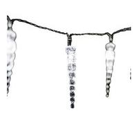 Féérie Lights & Christmas - Guirlande intérieure de Noël à Led Xmas - L. 135 cm - Goutte - Xmas Blanc G