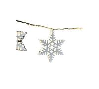 Féérie Lights & Christmas - Guirlande intérieure de Noël LED étoile Xmas - L. 135 cm - Blanc - Xmas Blanc G