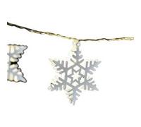 Féérie Lights & Christmas - Guirlande intérieure de Noël LED étoile Xmas - L. 135 cm - Blanc - Xmas