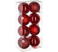 Féérie Lights & Christmas - Kit de décorations pour sapin de noël - 8 Pièces - Rouge - La maison des couleurs Rouge G