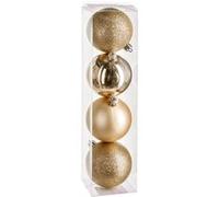 Féérie Lights & Christmas - Kit Décoration pour sapin de Noël - 4 Pièces - Doré - La maison des couleurs Or G