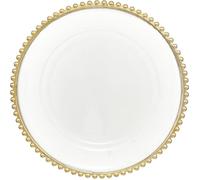 Féérie Lights & Christmas - Lot de 12 assiettes de présentation NOËL DES MAGES - Or