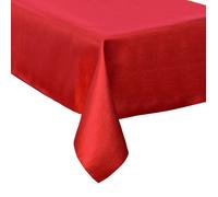 Féérie Lights & Christmas - Nappe de Noël Paillette - L. 140 x l. 240 cm - Rouge