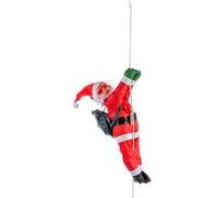 Féérie Lights & Christmas - Père Noël grimpeur - H. 60 cm - Rouge et noir Rouge G