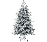 Sapin de Noël Neige Artificielle 180cm Yukon - Pied Métal - Feeric Lights & Christmas