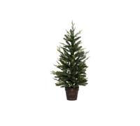 Féérie Lights & Christmas - Sapin de Noël artificiel Helsinki en pot - H. 100 cm - Vert - HELSINKI