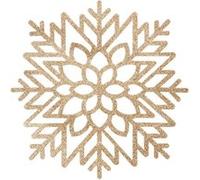 Féérie Lights & Christmas - Set de table de Noël design Flocon - Diam. 42 cm - Doré - La maison des couleurs Or G