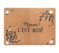 Féérie Lights & Christmas - Set de table de Noël en liège - L. 45 x l. 30 cm - Marron - Un Noël Kinfolk Marron G