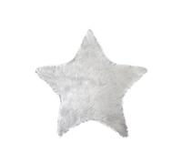 Féérie Lights & Christmas - Tapis de Noël design fourrure Fantasy - Diam. 90 cm - Blanc - Fantasy
