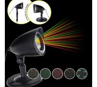 Féerie Lights et Christmas Laser de façade animé extérieur-intérieur Rouge & Vert