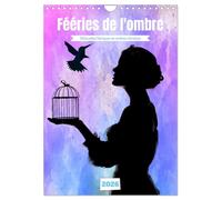 Fééries de l'ombre (Calendrier mural 2026 DIN A4 horizontal), CALVENDO calendrier mensuel: Silhouettes féériques en ombres chinoises