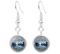 FÉERIES ET MERVEILLES COLLIER ARBRE DE VIE, PARURE BIJOUX ARBRE DE VIE, COLLIER VIE (ARGENT, SILVER)