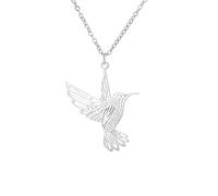 FÉERIES ET MERVEILLES COLLIER COLIBRI, COLLIER OISEAU, FIGURINE COLIBRI, COLLIER FEE