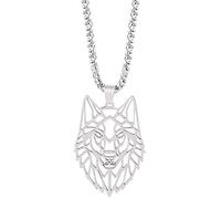FEERIES ET MERVEILLES COLLIER LOUP ORIGAMI