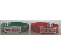FEERIES ET MERVEILLES Lot DE 2 Bracelets Rouge + Vert Portugal - Bijoux - Portugal