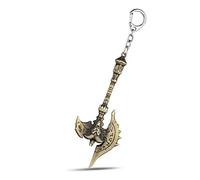 FÉERIES ET MERVEILLES PORTE CLE WORLD OF WAFCRAFT, PORTE CLE COULEUR BRONZE (HT 10 + 3 CM), WORLD OF WARCRAFT, COLLIER DRAGON