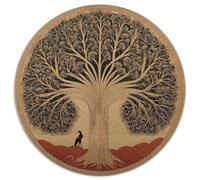 Fées des Arbres sacrés dans d'anciens manuscrits enluminés 1000pcs (67.5x67.5cm) Puzzles Adaptés Aux Adultes Et Aux Personnes Âgées De 14 Ans Et Plus