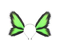 Fées Elfes Papillon Animal Oreille Bandeau Réglable Accessoire de Costume pour Jeu de Rôle Fêtes d ' Halloween Rassemblement Habillage Accessoire de Cheveux en Peluche pour Événement à Thème