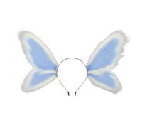 Fées Elfes Papillon Animal Oreille Bandeau Réglable Accessoire de Costume pour Jeu de Rôle Fêtes d ' Halloween Rassemblement Habillage Accessoire de Cheveux en Peluche pour Événement à Thème