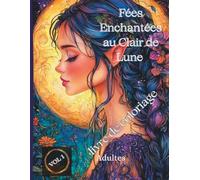 Fées Enchantées au Clair de Lune - Livre de coloriage pour adultes: 50 illustrations détaillées de fées mystiques sous la lumière de la lune - pour ... la créativité, de la magie et de la détente