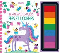 Fées et licornes - Dessine avec les doigts - Dès 4 ans