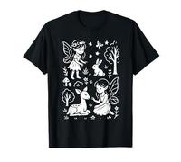Fées se Lier d'amitié avec des créatures de la forêt T-Shirt