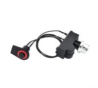 Feeshoppher Accessoire de rechange pour réchaud de barbecue avec design à deux trous et interrupteur externe pour barbecue Royal Gourmet et autres barbecues - Construction résistante à la chaleur pour