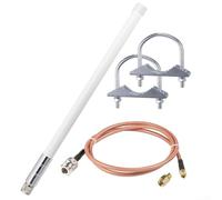 Feeshoppher Antenne N mâle en fibre de verre 5,8 dBi 42 cm de longueur 860 à 930 MHz EU868 US915 Polarisation verticale Gain 50 Ohm pour RAK Wireless M1 HNT Helium Sense