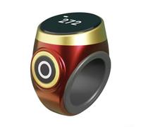 Feeshoppher Bague intelligente numérique étanche réglable avec affichage LED et compteur de doigts pour le suivi des prières et le comptage des activités, matériau ABS, design compact et léger pour