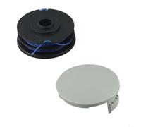 Feeshoppher Bobine de rechange pour débroussailleuse RAC123 5132002671 RLT4027 RLT4125 RLT5027 - Fil en nylon pré-enroulé 8 x 1,5 mm avec couvercle pour coupe d'herbe (8 + 2)