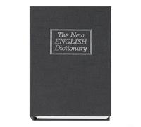 Feeshoppher Boîte de rangement secrète avec serrure à combinaison, design discret pour ranger de l'argent liquide, des bijoux, des clés et des petits objets de valeur, en carton, résine, métal