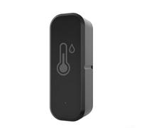 Feeshoppher Capteur de température et d'humidité intelligent WiFi - Moniteur d'intérieur numérique avec télécommande par application - Compatible avec connexion réseau domestique 2,4 GHz (WiFi)