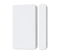 Feeshoppher Capteur intelligent sans fil de porte et fenêtre pour système de sécurité Tuya avec connexion 2,4 GHz en temps réel application alertes assistant vocal intégration surveillance à distance